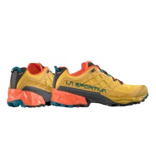 La Sportiva Trail Running Shoes Akyra II 2024 yellow/everglade men's