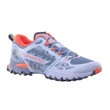 La Sportiva Trail Running Shoes Bushido III GTX (waterproof) blue/light grey/orange Ladies