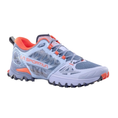 La Sportiva Trail Running Shoes Bushido III GTX (waterproof) blue/light grey/orange Ladies