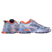 La Sportiva Trail Running Shoes Bushido III GTX (waterproof) blue/light grey/orange Ladies