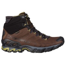 La Sportiva Trail Running Shoes Ultra Raptor II Mid Nubuck Leather GTX (waterproof) dark brown Men