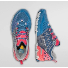 La Sportiva Trail Running Shoes Bushido II blue/grey/red Ladies