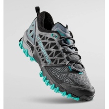 La Sportiva Trail Running Shoes Bushido II slate grey/aqua Ladies