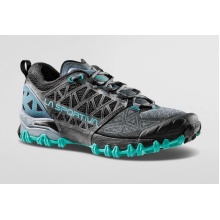 La Sportiva Trail Running Shoes Bushido II slate grey/aqua Ladies