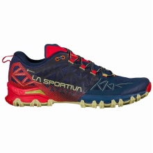 La Sportiva Trail Running Shoes Bushido II GTX (waterproof) blue/red Men