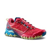 La Sportiva Trail Running Shoes Bushido II GTX (waterproof) red/blue Women