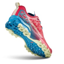 La Sportiva Trail Running Shoes Bushido II GTX (waterproof) red/blue Women