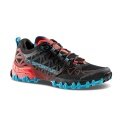 La Sportiva Trail Running Shoes Bushido II GTX (waterproof) black/red/blue Women