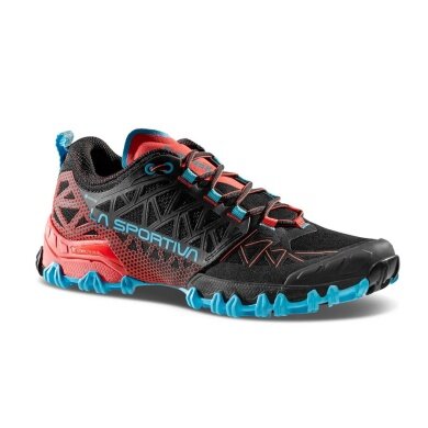 La Sportiva Trail Running Shoes Bushido II GTX (waterproof) black/red/blue Women