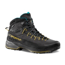 La Sportiva Hiking Shoes TX 4 Evo Mid GTX (Approach, Waterproof, Mid-High) Carbon Grey/Bamboo Men