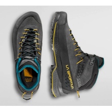 La Sportiva Hiking Shoes TX 4 Evo Mid GTX (Approach, Waterproof, Mid-High) Carbon Grey/Bamboo Men