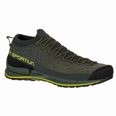 La Sportiva hiking shoes TX 2 Evo (approach, lightweight) green/citrus men