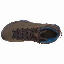 La Sportiva Hiking Shoes TX 5 GTX Nubuck Leather (waterproof, stable, protective) dark brown/opal Men