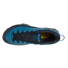 La Sportiva Hiking Shoes TX 5 Low GTX (Nubuck leather, approach, waterproof) blue/carbon Men