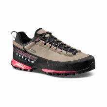 La Sportiva Hiking Shoes TX 5 Low GTX (Nubuck leather, approach, waterproof) brown/hibiscus Women