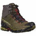 La Sportiva Trail Running Shoes Ultra Raptor II Mid Nubuck Leather GTX (waterproof) ivy green Men