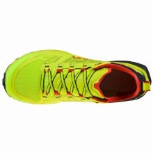 La Sportiva Trail Running Shoes Jackal (Long Distance) Neon Yellow/Goji Men