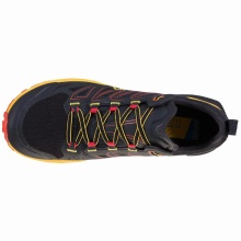 La Sportiva Trail Running Shoes Jackal (Long Distance) Black/Yellow Men