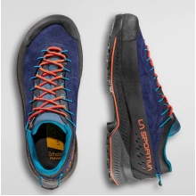 La Sportiva Hiking Shoes TX 4 Evo (Approach, Suede) Deep Blue/Red Men's