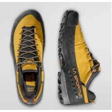 La Sportiva TX 5 Low GTX Hiking Shoes (Nubuck Leather, Approach, Waterproof) yellow/black Men's