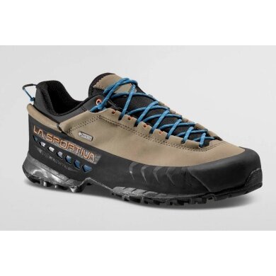 La Sportiva TX 5 Low GTX Hiking Shoes (Nubuck Leather, Approach, Waterproof) Clay Brown Men's