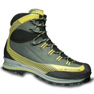 La Sportiva Trekking-Hiking Shoes Trango Trk Leather GTX (Leather, waterproof) carbon grey/green Men