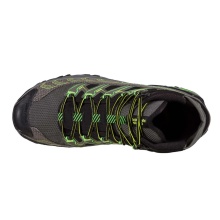 La Sportiva Trail Running Shoes Ultra Raptor II Mid GTX (waterproof) grey/lime Men