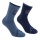 La Sportiva Trekking Socks For Your Mountain (quick-drying, maximum cushioning) deep blue/hurricane blue - 1 Pair