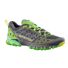 La Sportiva Trail Running Shoes Bushido II grey/neon green Men's