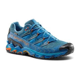 La Sportiva Trail Running Shoes Ultra Raptor II GTX (waterproof) space blue/orange Men