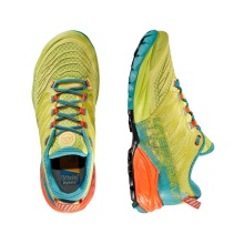 La Sportiva Trail Running Shoes Akasha II yellow/blue ladies