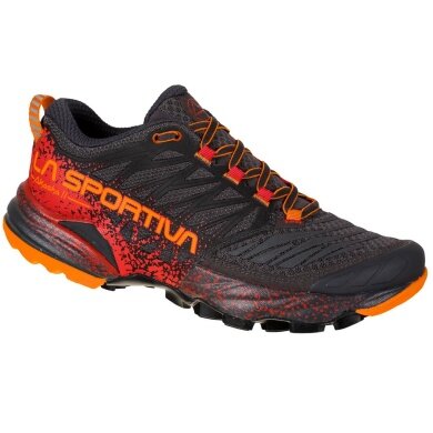 La Sportiva Trail Running Shoes Akasha II black/red/orange ladies