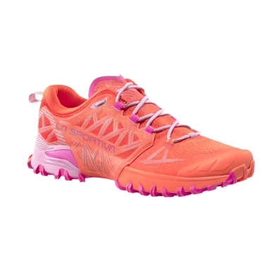 La Sportiva Trail Running Shoes Bushido III GTX (waterproof) orange/pink/purple ladies