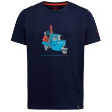 La Sportiva Wander/Leisure T-shirt Ape (Cotton, lightweight) deep blue Men's