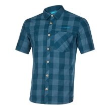 La Sportiva Nomad Shirt (with Chest Pocket) Short Sleeve Storm Blue Men's