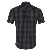 La Sportiva Nomad Hiking Shirt (with Chest Pocket) Short Sleeve Carbon Grey/Black Men's