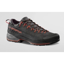 La Sportiva Hiking Shoes TX 4 Evo GTX (Approach, Suede, Waterproof) Carbon Grey/Red Men