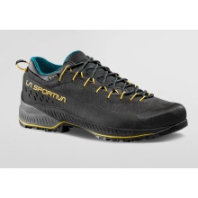 La Sportiva Hiking Shoes TX 4 Evo GTX (Approach, Suede, Waterproof) Carbon Grey/Yellow Men's