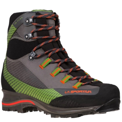 La Sportiva Trekking Hiking Shoes Trango Trk Leather GTX (Leather, waterproof) carbon grey/green Ladies