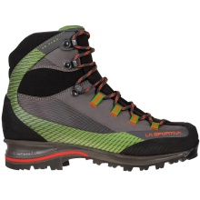 La Sportiva Trekking Hiking Shoes Trango Trk Leather GTX (Leather, waterproof) carbon grey/green Ladies