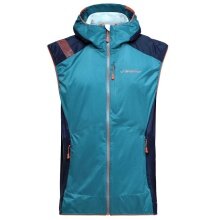 La Sportiva Wander Vest Across Lite Vest (Insulated Vest, Lightweight, Windproof) Hurricane Blue/Deep Blue Men's