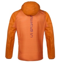 La Sportiva Trail Running Jacket Vento Windbreaker (lightweight, windproof, high breathability) orange men's