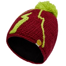 La Sportiva Winter Hat (Beanie) Dorado Burgundy/Lime Green