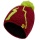 La Sportiva Winter Hat (Beanie) Dorado Burgundy/Lime Green