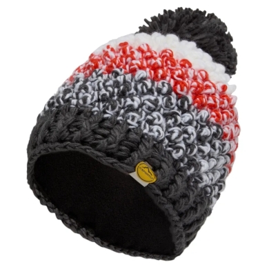 La Sportiva Winter Hat (Beanie) Terry Red/Carbon Grey - Ladies