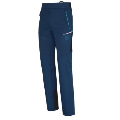 La Sportiva Wander-Ski Pants Ikarus (breathable, windproof) long night blue Men