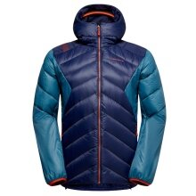 La Sportiva Aiguille Down Winter Jacket (Mountaineering, Primaloft® Gold, padded) dark blue/seablue men's