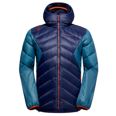 La Sportiva Aiguille Down Winter Jacket (Mountaineering, Primaloft® Gold, padded) dark blue/seablue men's