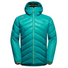 La Sportiva Aiguille Down Winter Jacket (Mountaineering, Primaloft® Gold, padded) turquoise men's