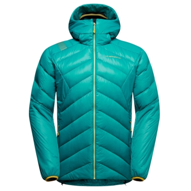 La Sportiva Aiguille Down Winter Jacket (Mountaineering, Primaloft® Gold, padded) turquoise men's